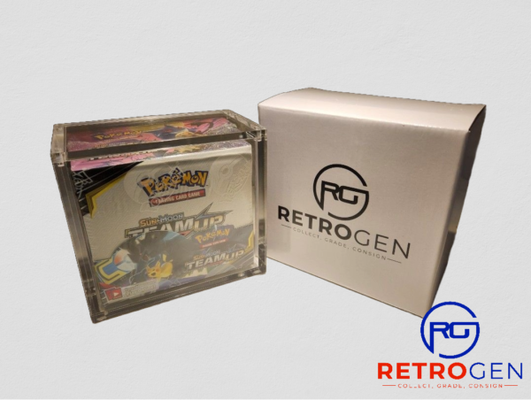 Acrylic Display Case for Pokemon Booster Box - Heavy Duty [Modern/Vintage]