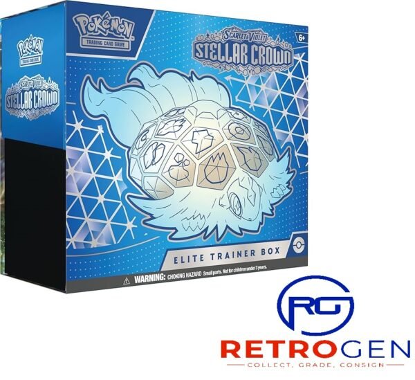 Pokemon TCG: SV07 Scarlet & Violet Stellar Crown ETB Elite Trainer Box (Standard Edition)