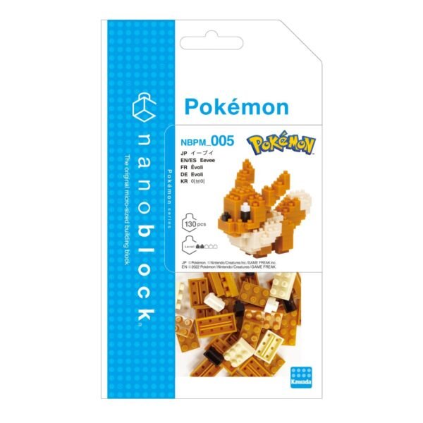 Kawada Nanoblock NBPM_005 Pokemon Eevee