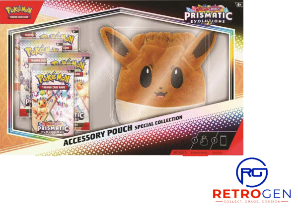 Pokémon TCG: SV08.5 Scarlet & Violet Prismatic Evolutions Accessory Pouch Special Collection Box