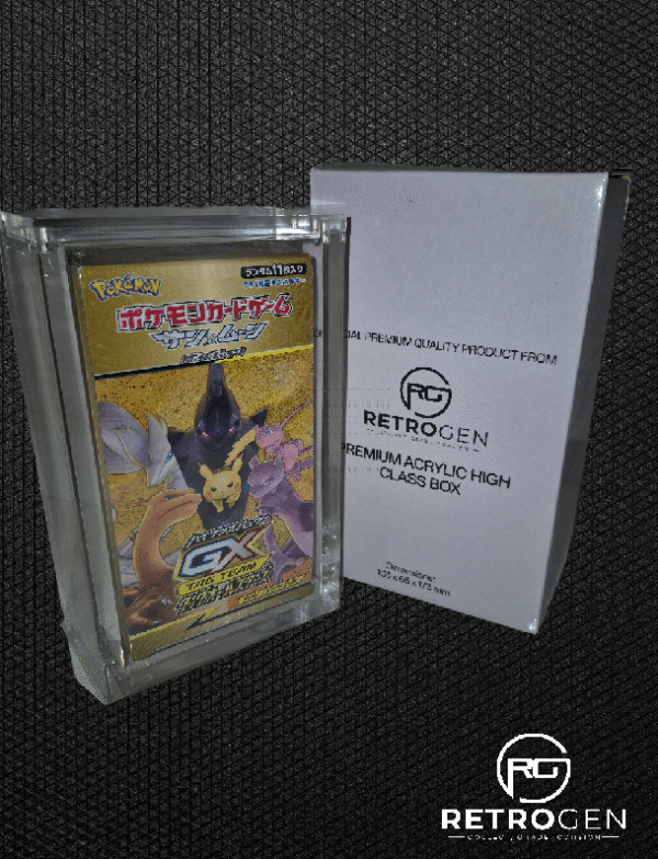 Acrylic Display Case for Pokemon Japanese High Class Booster Box - Heavy Duty