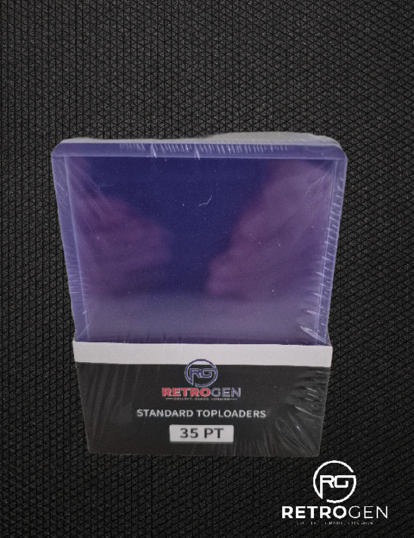 Retrogen 35pt Toploader pack of 25 (Similar quality to Ultra Pro)