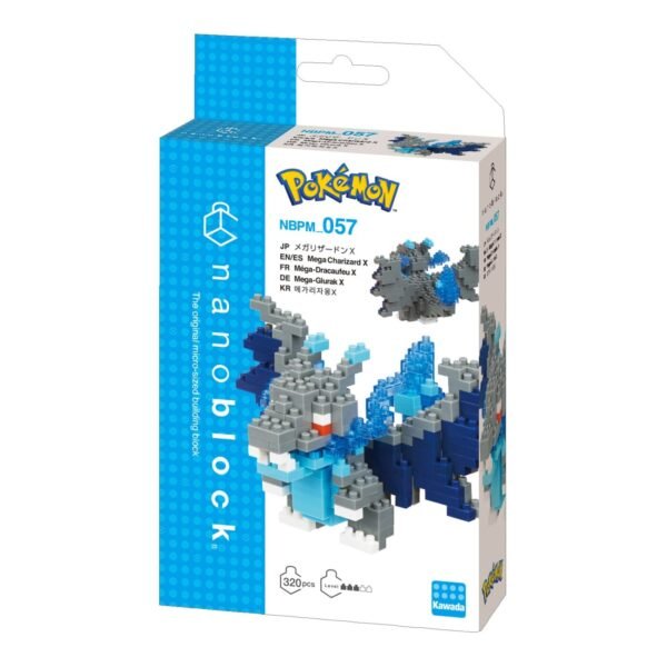 Kawada Nanoblock NBPM_057 Pokemon Mega Charizard X