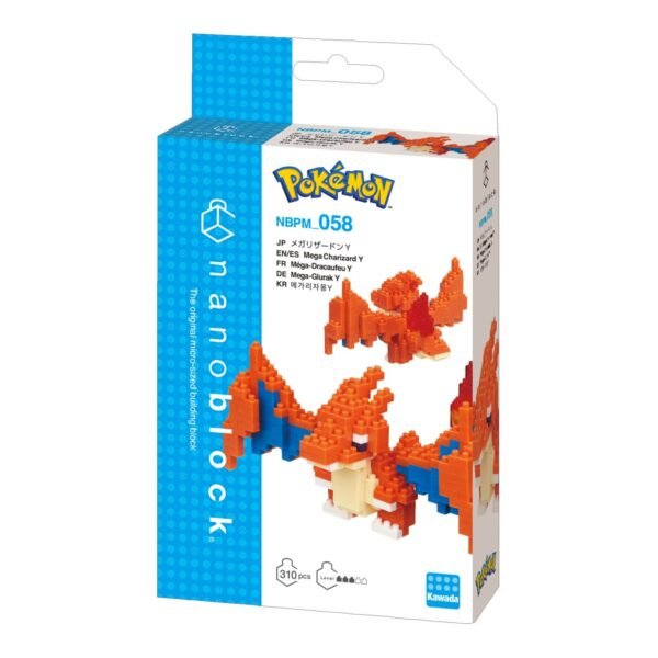 Kawada Nanoblock NBPM_058 Pokemon Mega Charizard Y