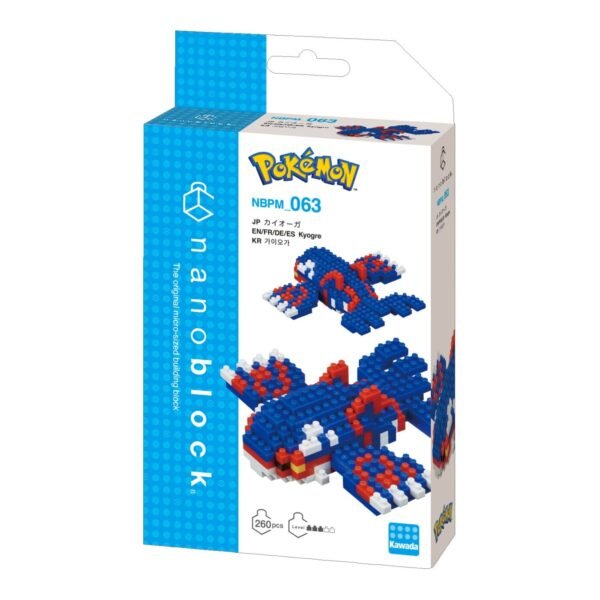 Kawada Nanoblock NBPM_063 Pokemon Kyogre