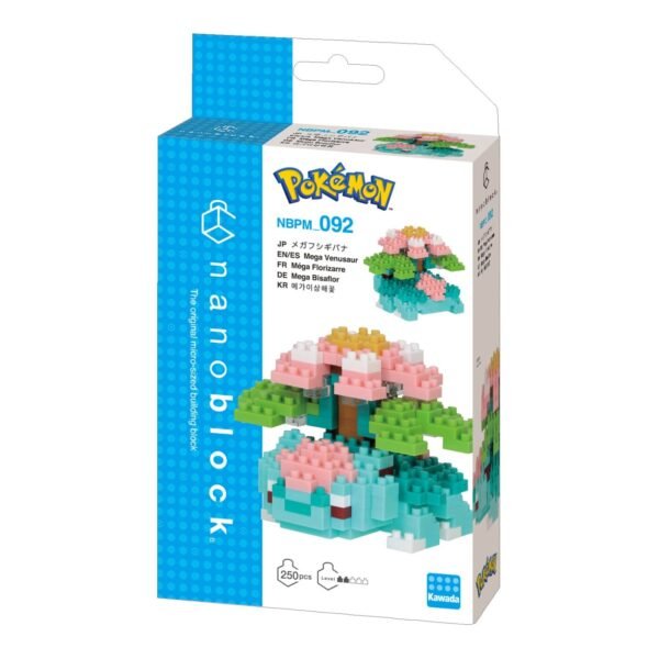 Kawada Nanoblock NBPM_092 Pokemon Mega Venusaur