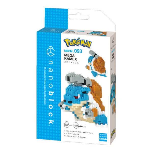 Kawada Nanoblock NBPM_093 Pokemon Mega Blastoise